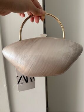 Zara Pearl Clutch